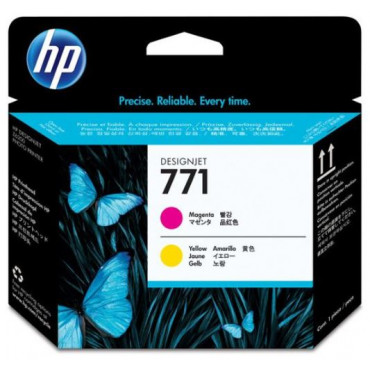 HP 771 printhead magenta + gelb