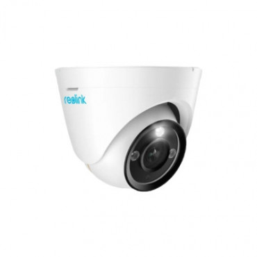 Reolink P344 12MP Ultra HD Smart PoE Dome Camera with Person/Vehicle Detection and Color Night Vision, White | Reolink