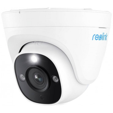 Reolink P334 Smart 4K Ultra HD PoE Security IP Camera with Person/Vehicle Detection, IP66 Waterproof, White | Reolink