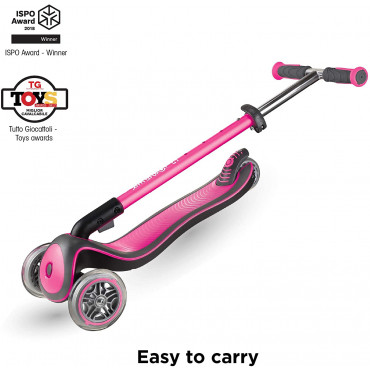 Globber Scooter Elite Deluxe Lights 444-410 Pink