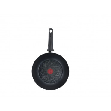 TEFAL | G2701972 Easy Chef | Frying Pan | Wok | Diameter 28 cm | Suitable for induction hob | Fixed handle | Black