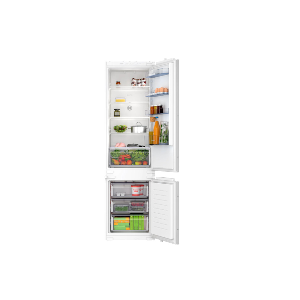 Bosch Refrigerator | KIN965SE0 | Energy efficiency class E | Built-in | Combi | Height 193.5 cm | No Frost system | Fridge net c