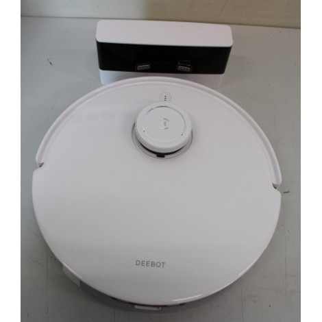 SALE OUT. Ecovacs DEEBOT T10 Vacuum cleaner, Robot, Wet&Dry, White | Ecovacs | DEEBOT T10 | Vacuum cleaner UNPACKED, USED, SCRAT
