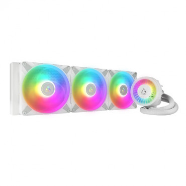 ARCTIC Liquid Freezer III - 420 A-RGB procesoriaus aušintuvas, baltas