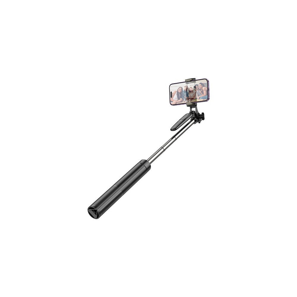 Asmenukių lazda HOCO K19 (Selfie Stick) / trikojis, 157cm, BT