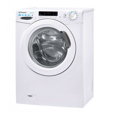 Candy CSWS 4752DWE/1-S Washing Machine with Dryer, E, Front loading, Depth 53 cm, Washing 7 kg, Drying 5 kg, White