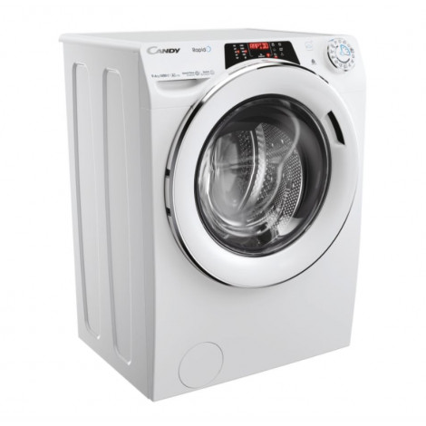 Candy ROW 4966DWMC7-S Washing Machine with Dryer, D, Front loading, Depth 58 cm, Washing 9 kg, Drying 6 kg, White