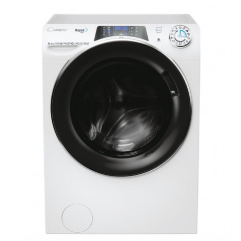 Candy RPW41066BWMBC-S Washing Machine with Dryer, D, Front loading, Depth 58 cm, Washing 10 kg, Drying 6 kg, White