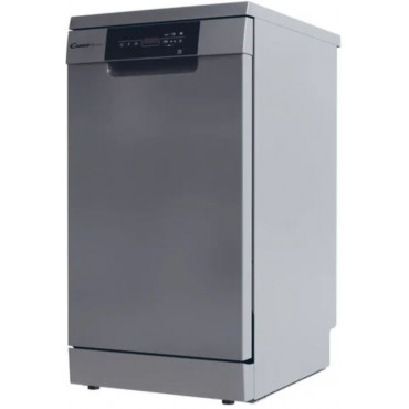 Candy CDPH 2D1047S Dishwasher, Free standing, E, Width 44,8 cm, 10 place settings, Silver