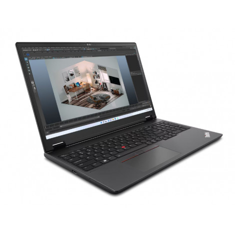 Lenovo ThinkPad P16v Gen 2 | Black | 16 " | IPS | WUXGA | 1920 x 1200 pixels | Anti-glare | Intel Core U7 | 155H | 32 GB | SO-DI