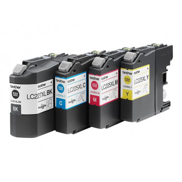 Brother LC-227XLVALBPDR Multipack | Ink Cartridge | Black, Cyan, Magenta, Yellow