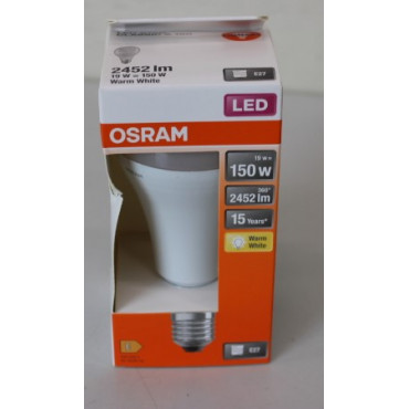 SALE OUT. Osram Parathom Classic LED 150 non-dim 19W/827 E27 bulb, DAMAGED PACKAGING | Parathom Classic LED | E27 | 19 W | Warm 