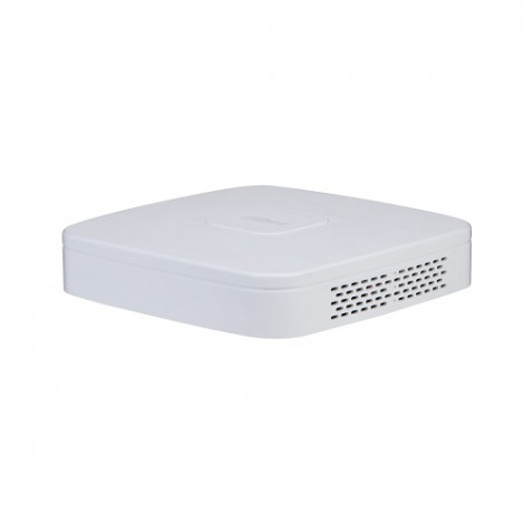 IP įrašymo įrenginys 4 kam., 4K 12MP, 1HDD, 80Mbps, 4PoE įėjimai, H.265/H.264