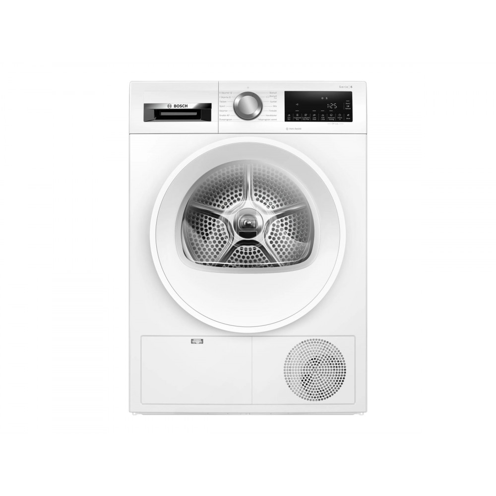 Bosch | Dryer Machine | WQG242AMSN Series 6 | Energy efficiency class A++ | Front loading | 9 kg | Sensitive dry | LED | Depth 6