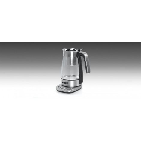 Muse MS-320T | Tea Kettle | 2200 W | 1.2 L | Stainless steel | 360 rotational base | Stainless steel/Black