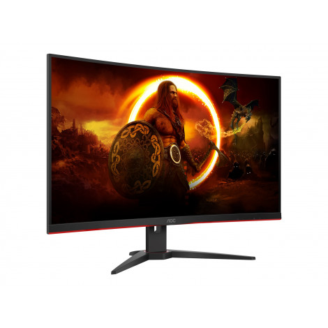AOC | Curved Gaming Monitor | C32G2ZE | 31.5 " | VA | FHD | 16:9 | 240 Hz | 1 ms | 1920 x 1080 | 300 cd/m | Headphone out (3.5mm