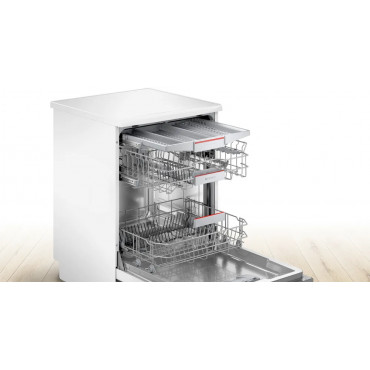 Bosch | Dishwasher | SMS4HMW06E | Free standing | Width 60 cm | Number of place settings 14 | Number of programs 6 | Energy effi