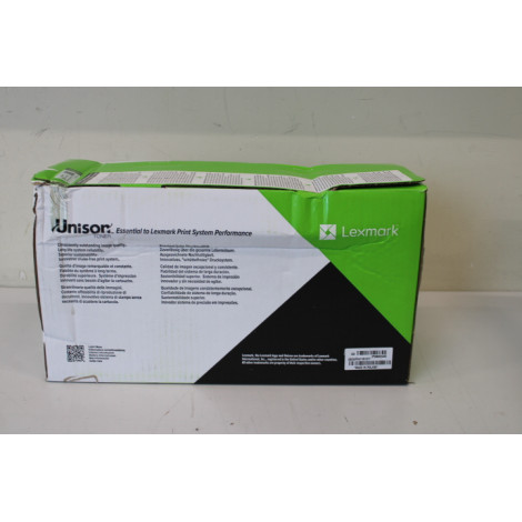 SALE OUT. Lexmark 58D2U0E Black Ultra High Yield Corporate Toner Cartridge, DAMAGED PACKAKING | 58D2U0E | Toner cartridge | Blac