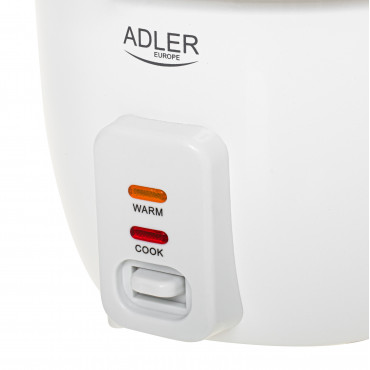 Adler Rice Cooker | AD 6418 | 300 W | 0.6 L | Number of programs 2 | White