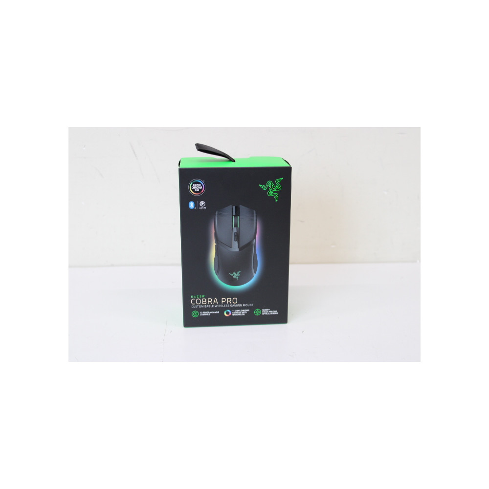 SALE OUT. Razer | Cobra Pro | Wireless | Wireless (2.4GHz and Bluetooth) | Black | DAMAGED PACKAGING, UNPACKED, USED | Yes | Raz