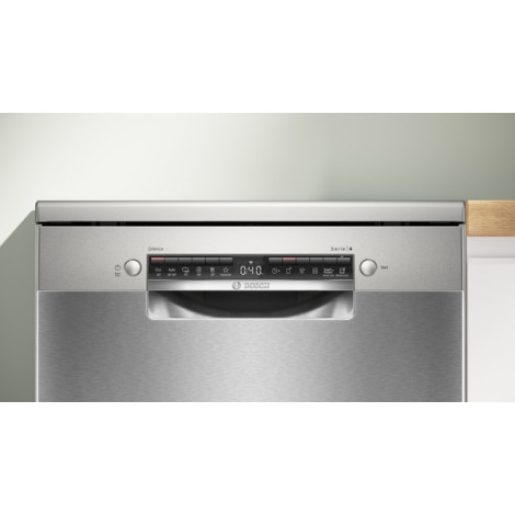 Bosch | Dishwasher | SMS4HVI00E | Free standing | Width 60 cm | Number of place settings 14 | Number of programs 6 | Energy effi