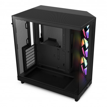 NZXT PC case H6 Flow RGB black