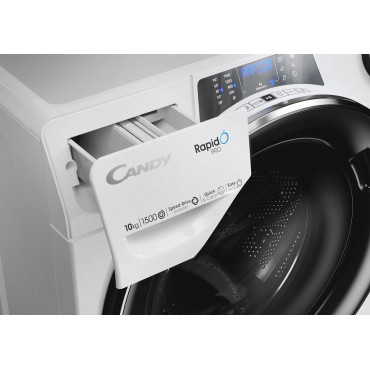 Candy | Washing Machine | RP 5106BWMBC/1-S | Energy efficiency class A | Front loading | Washing capacity 10 kg | 1500 RPM | Dep