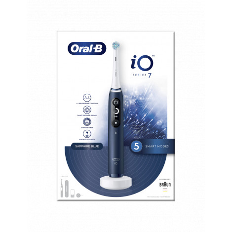 Oral-B | Electric Toothbrush | iO7 Series | Rechargeable | For adults | Number of brush heads included 1 | Number of teeth brush