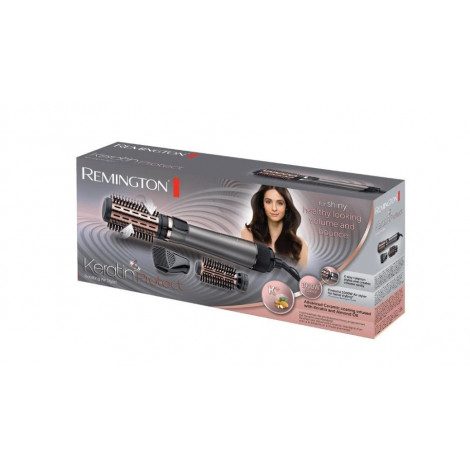 Keratin Protect Rotating Air Styler | AS8810 | Ceramic heating system | Number of heating levels 2 | 100 W | Grey/Black