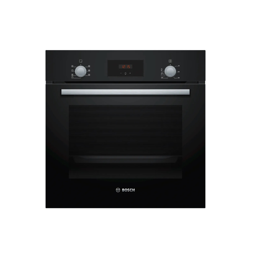 Bosch | Oven | HBF133BA0 | 66 L | Electric | EcoClean | Knobs | Height 59.5 cm | Width 59.4 cm | Black