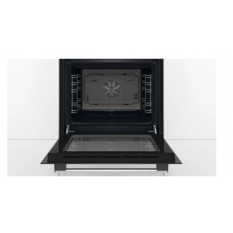 Bosch | Oven | HBF133BA0 | 66 L | Electric | EcoClean | Knobs | Height 59.5 cm | Width 59.4 cm | Black