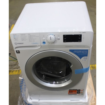 SALE OUT. Indesit BWE 91496X WSV EE Washing machine, Energy efficiency class A, Front loading, Washing capacity 9 kg, White | Wa