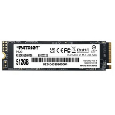 PATRIOT P320 512GB M.2 2280 PCIE SSD