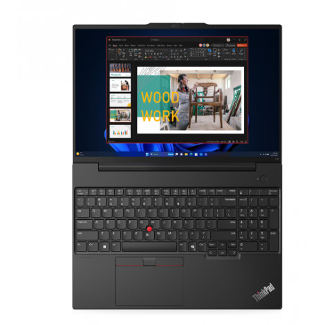 Lenovo ThinkPad E16 Gen 2 16 WUXGA AMD R7 7735HS/16GB/512GB/AMD Radeon 680M/WIN11 Pro/ENG Backlit kbd/Black/FP/2Y Warranty | Len