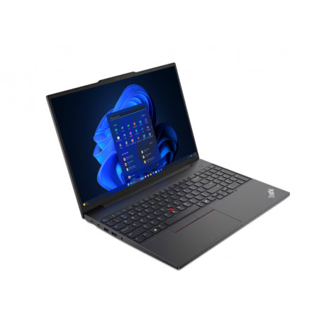 Lenovo ThinkPad E16 Gen 2 16 WUXGA AMD R7 7735HS/16GB/512GB/AMD Radeon 680M/WIN11 Pro/Nordic Backlit kbd/Black/FP/2Y Warranty | 