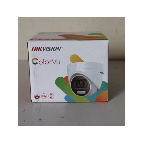 SALE OUT. Hikvision Dome Camera DS-2CE72HFT-F F2.8 Turbo HD 5MP/2.8mm/White light up to 20m/3D DNR/4in1/IP67/White, DAMAGED PACK