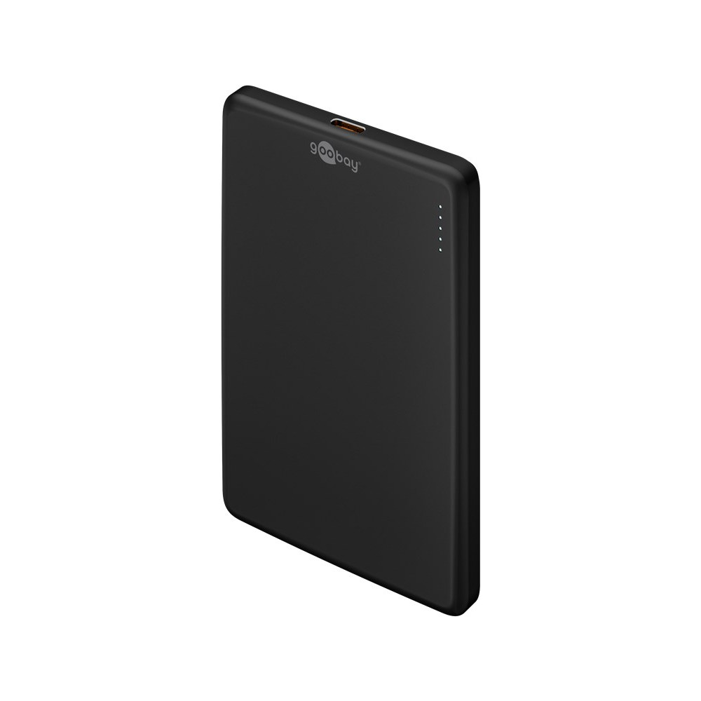 Magnetic Wireless Power Bank | 70182 | 5000 mAh | USB-C | Black