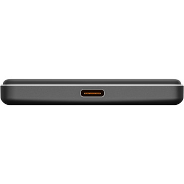 Magnetic Wireless Power Bank | 70182 | 5000 mAh | USB-C | Black