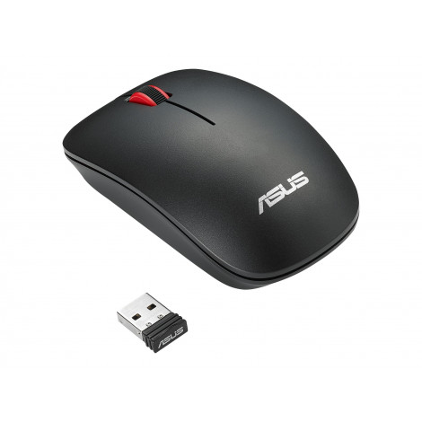 Asus | WT300 RF | Optical mouse | Black/Red