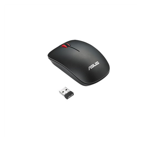 Asus | WT300 RF | Optical mouse | Black/Red