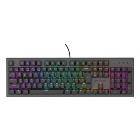 THOR 303 | Mechanical Gaming Keyboard | Wired | US | Black | USB Type-A | Outemu Brown