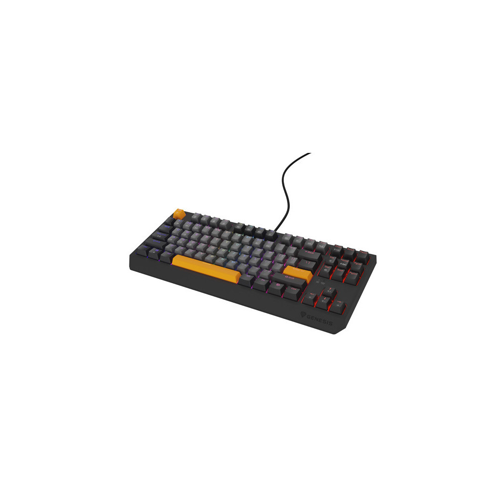 THOR 230 | Mechanical Gaming Keyboard | Wired | US | Anchor Gray Negative | USB Type-A | Outemu Red