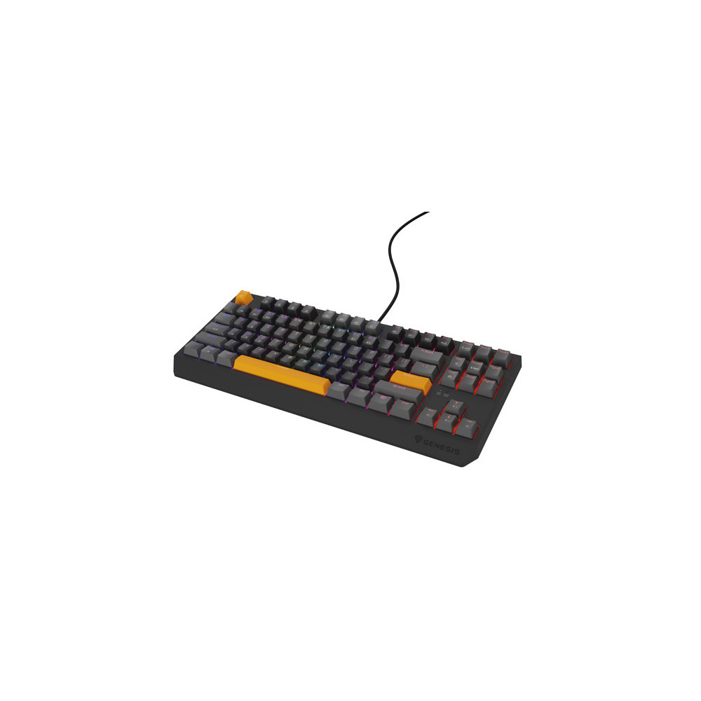 THOR 230 | Mechanical Gaming Keyboard | Wired | US | Anchor Gray Positive | USB Type-A | Outemu Red