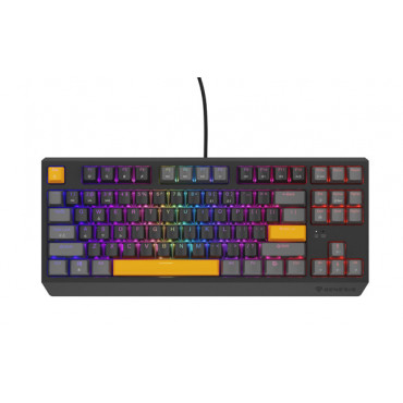 THOR 230 | Mechanical Gaming Keyboard | Wired | US | Anchor Gray Positive | USB Type-A | Outemu Red