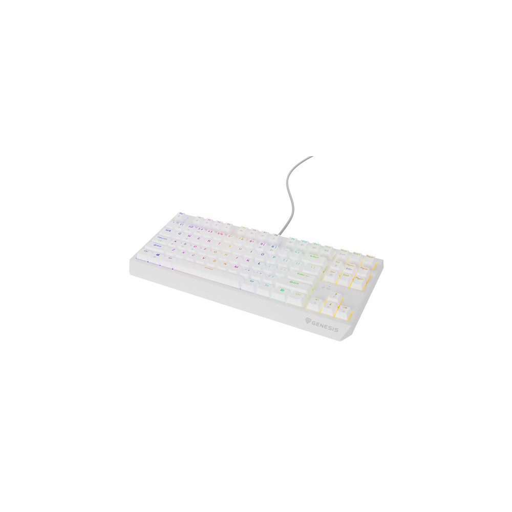 THOR 230 | Mechanical Gaming Keyboard | Wired | US | White | USB Type-A | Outemu Brown