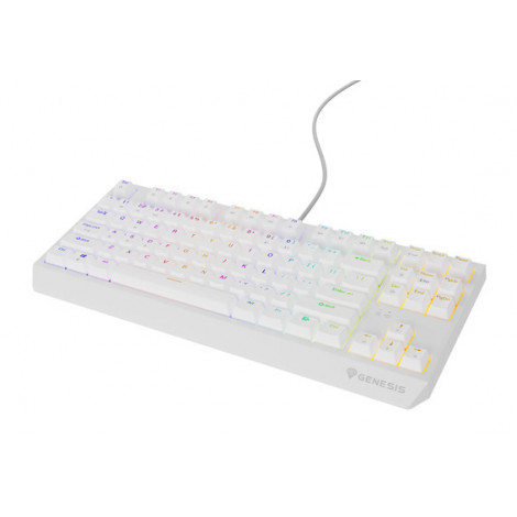 THOR 230 | Mechanical Gaming Keyboard | Wired | US | White | USB Type-A | Outemu Brown