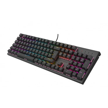 THOR 303 | Mechanical Gaming Keyboard | Wired | US | Black | USB Type-A | Outemu Peach Silent