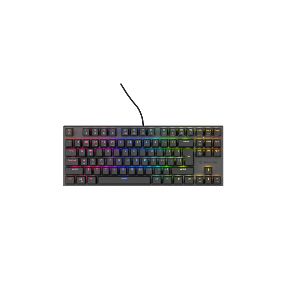 THOR 303 | Mechanical Gaming Keyboard | Wired | US | Black | USB Type-A | Outemu Brown