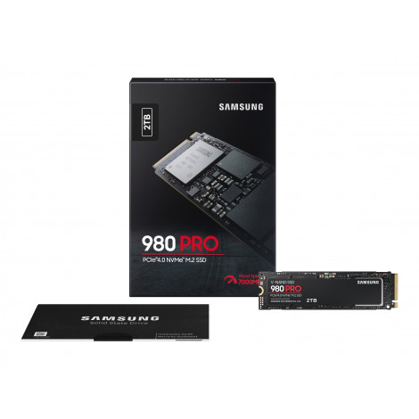 Samsung | 980 PRO | 2000 GB | SSD interface M.2 NVME | Read speed 7000 MB/s | Write speed 5100 MB/s