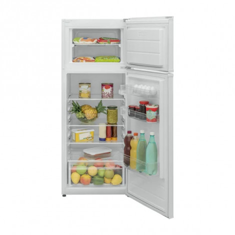 Refrigerator | GODRDD0144GW8AE | Energy efficiency class E | Free standing | Double Door | Height 145 cm | Fridge net capacity 1